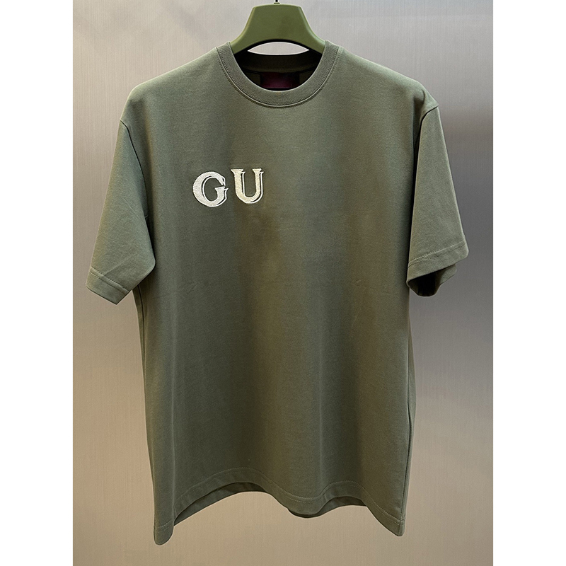 Men's Plus Tees Polos Round T shirt plus size neck embroidered and printed polar style summer wear with street pure cotton knitted designer t shirts 4y422