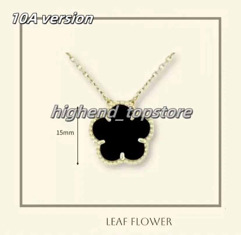 2026 AAA van cleefNecklace Classic Clover vancleaf Necklace Pendant Pearl Mother Silver Plated 18K Valentine's Day Mother's Day Designer Luxury Jewelry Gift b21