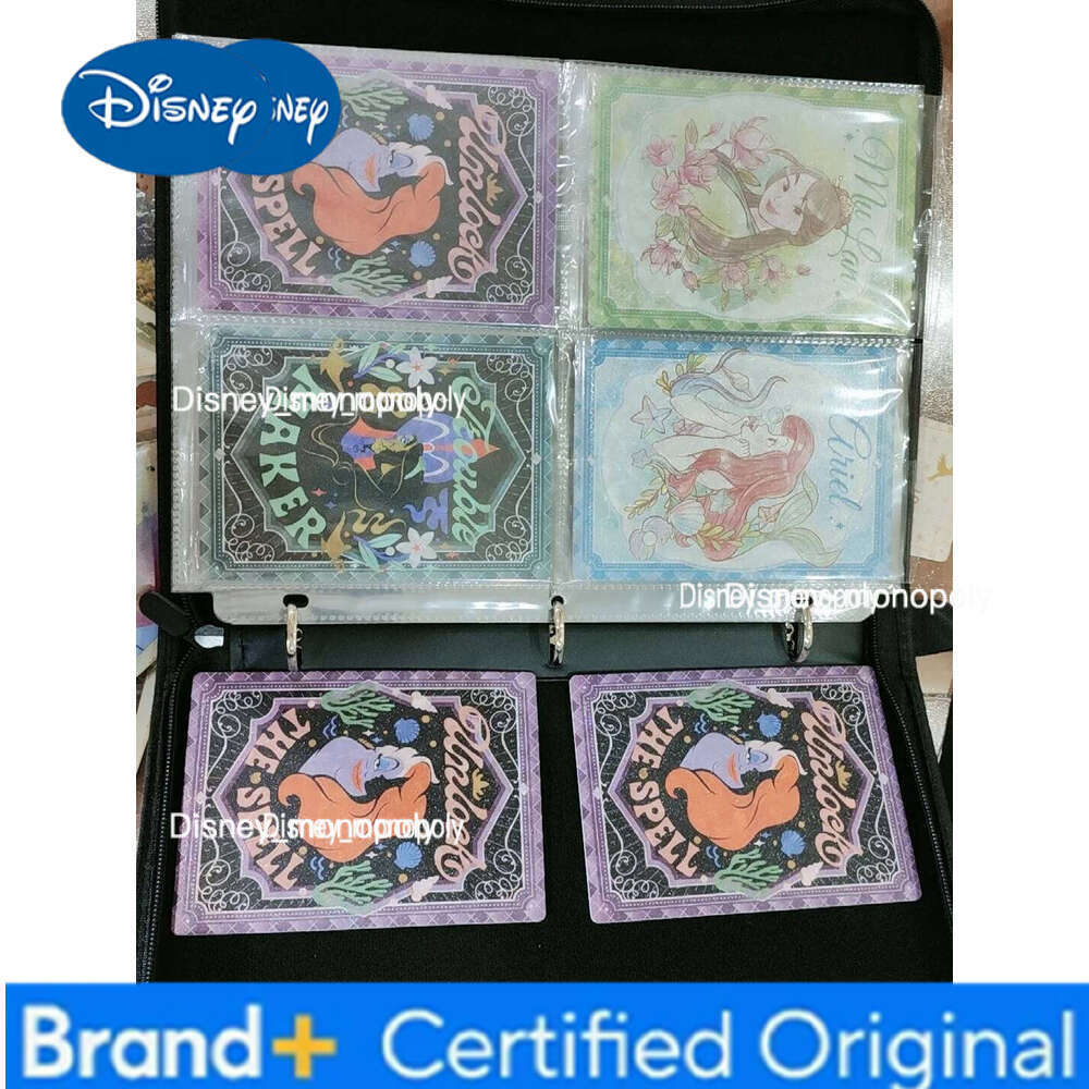 Disney Fun Princess Cards Cinderella Snow White Shining Self Series Cartoon Character Collection Card Gift H260129