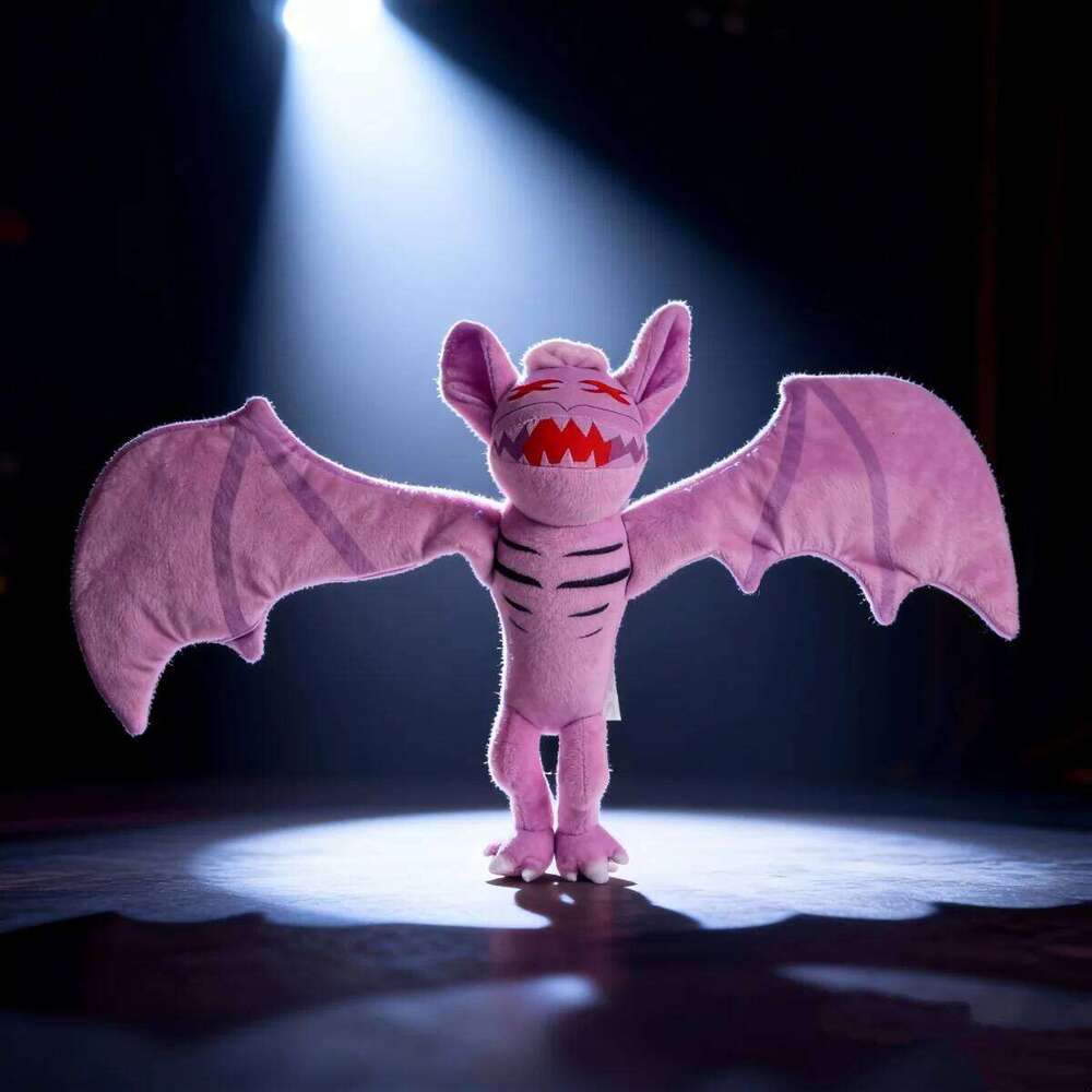 Smart 99 Nights In The Forest Plush Stuffed Animals Purple Bat Boss Toy Game Fans Birthday Gifts Toys for Kids Y260128