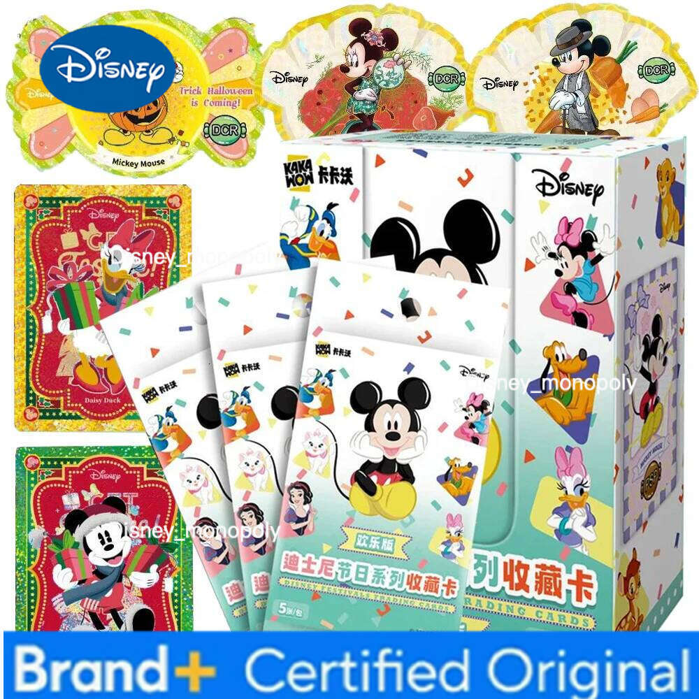 Disney Original American Animation for Children Super Popular Cute Cartoon Characters Limited Game Collection Card Christmas Gifts H2601291 H2601291