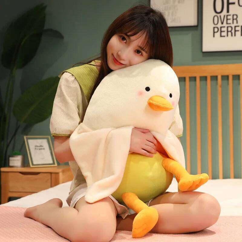 Creative design plush doll mango creative children's day gift duck pillow Y260128
