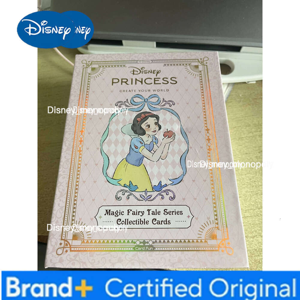 Disney Fun Princess Cards Cinderella Snow White Shining Self Series Cartoon Character Collection Card Gift H260129