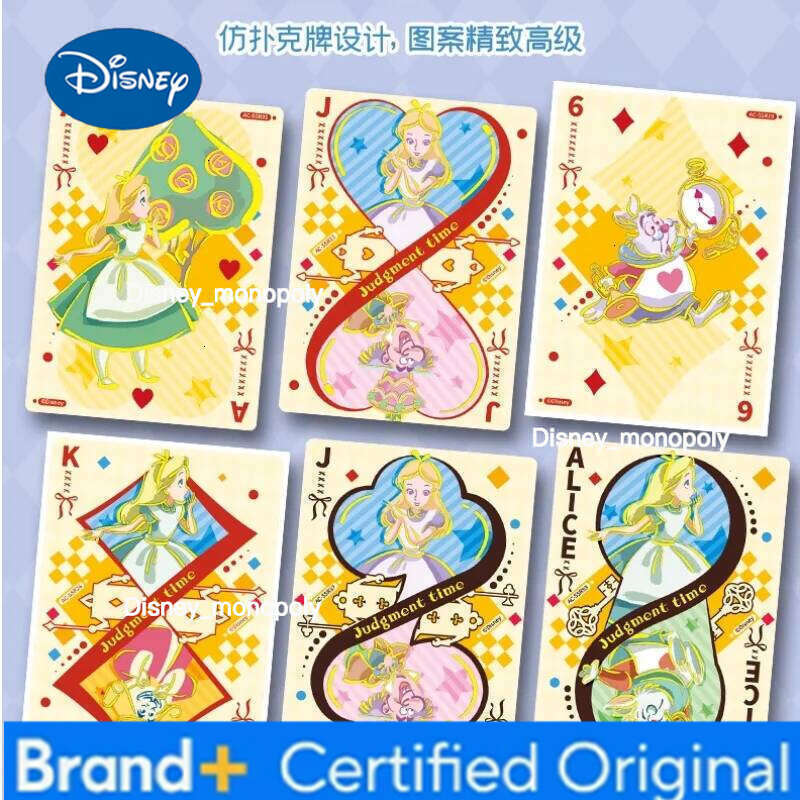 Disney Card.Fun Genuine New Series Alice in Wonderland Collectible Anime Peripheral Cards Holiday Gifts H2601291 H2601291