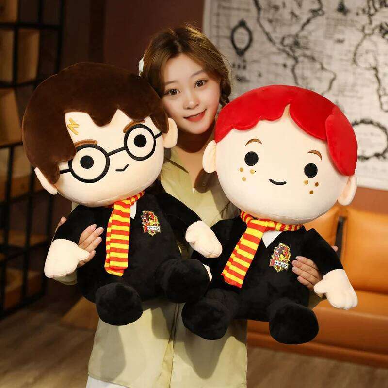 Harry Potter Her mione Fantastic Beasts Toy Scarf Ron Movie TV Stuffed Toys Character Plush Doll Cute Birthday Gift Y260128