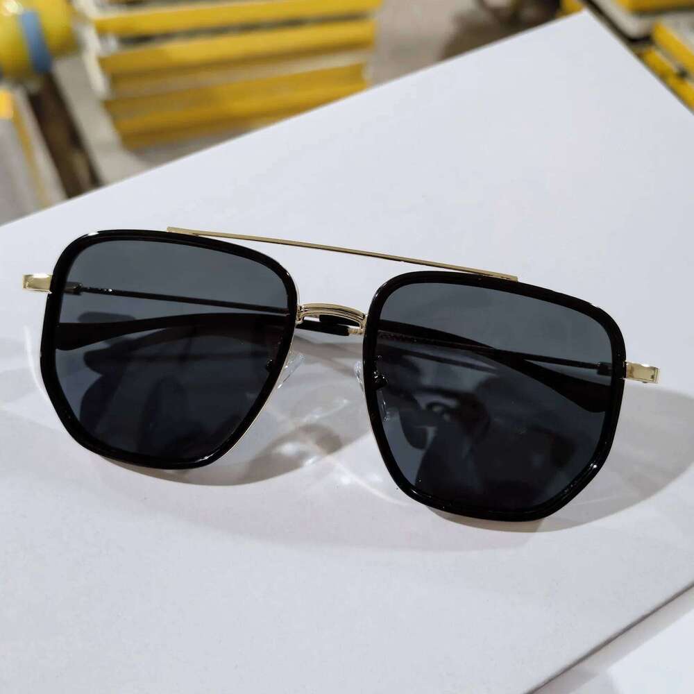 Fashion Men Metal Sunglasses Luxury Brand Square Double Bridges Sun Glasses For Women Summer Outdoor Eyeglasses UV400 H260129