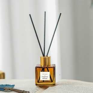 Flameless scented oil reed diffuser, Freesia scent, suitable for hotel bedrooms and bathrooms, aroma diffuser120ml.XJ241220