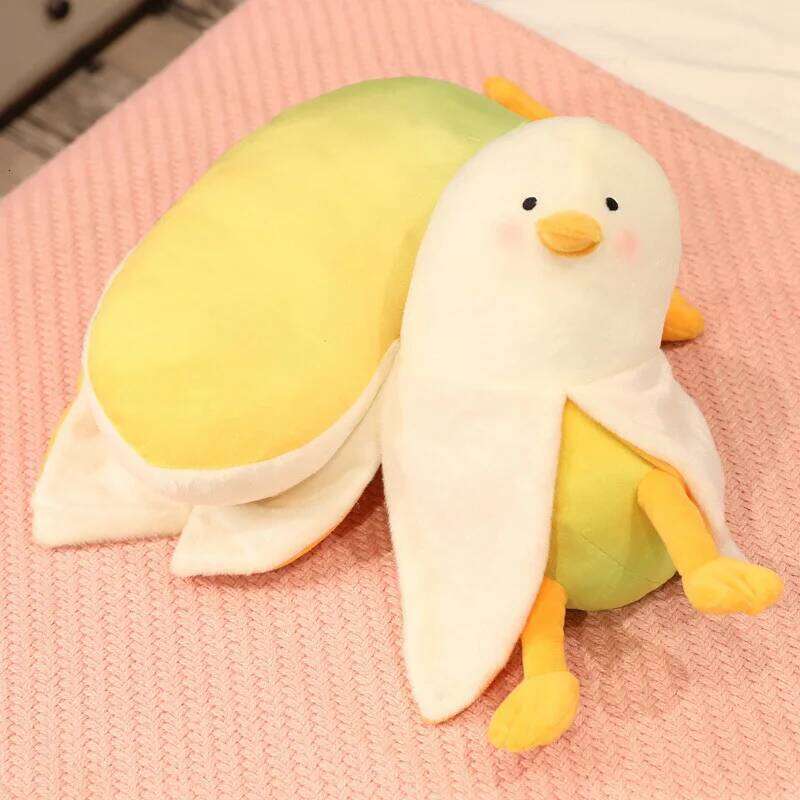 Creative design plush doll mango creative children's day gift duck pillow Y260128