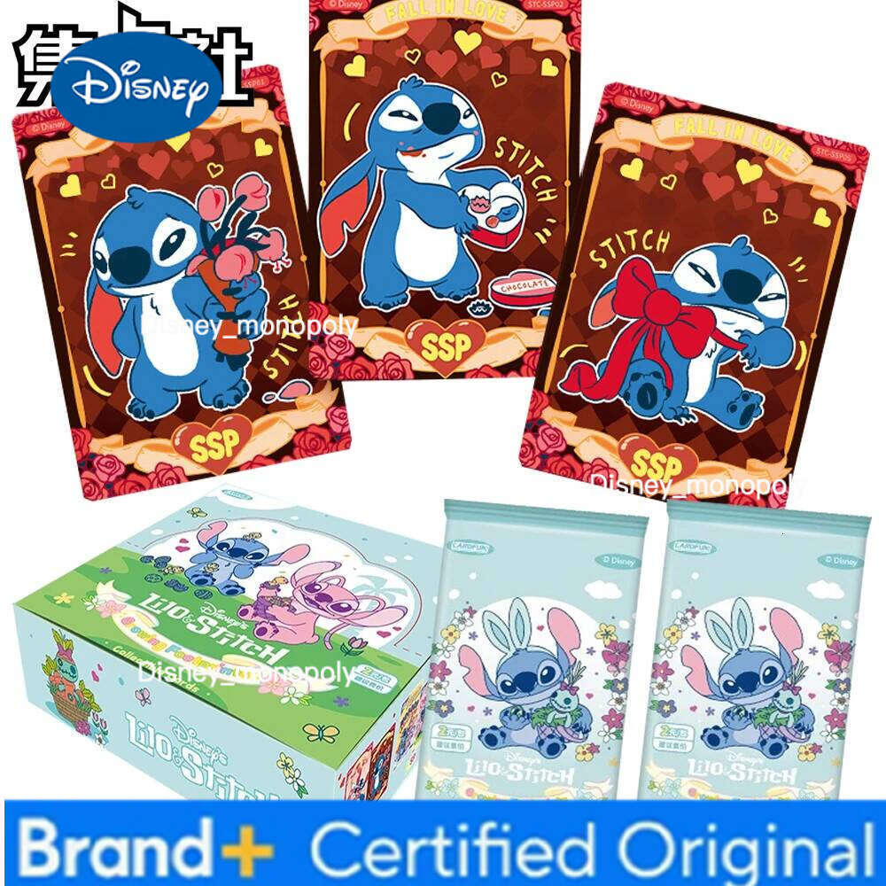 Disney Lilo & Collection for Boys Girls Animation Stitch Collage Design Warm and Healing Commemorative Cards Popular Gifts H260129