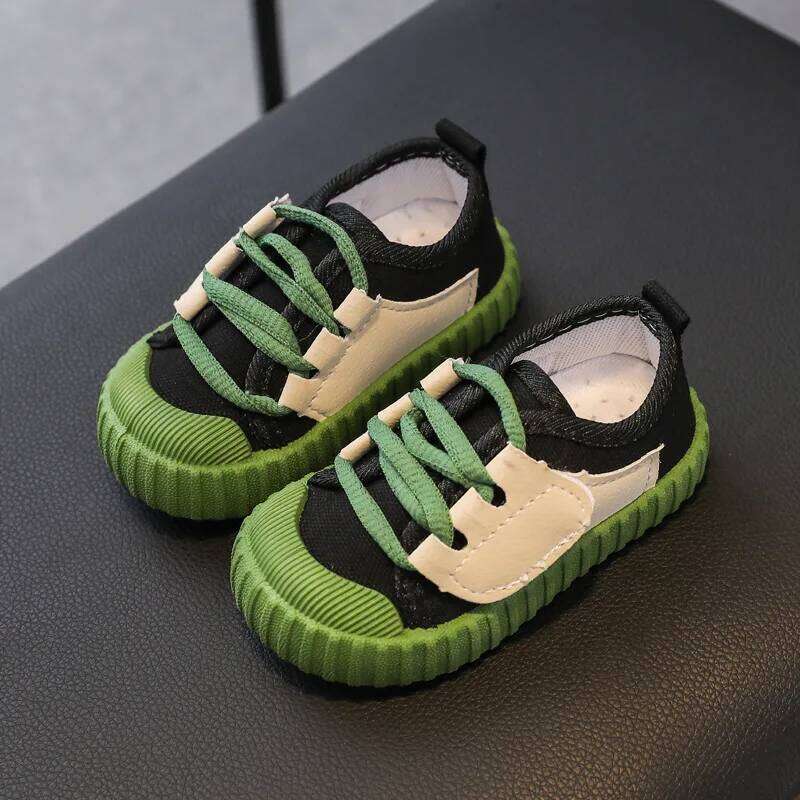 Casual Boys Girls Canvas Fashion Lightweight Soft Children's Flats Anti-slip Toddler Baby Shoes Kids Sneakers Y260128