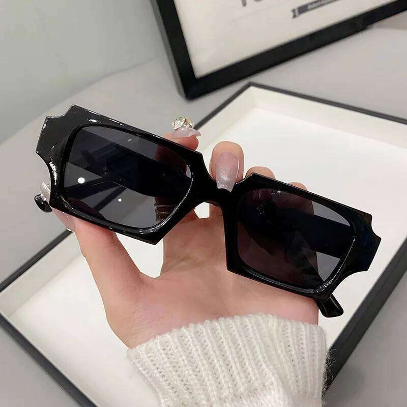 Vintage Square Sunglasses Woman Fashion Retro Sun Female Eyewear Brand Designer Gradient Glasses UV400 Oculos De Sol H260129