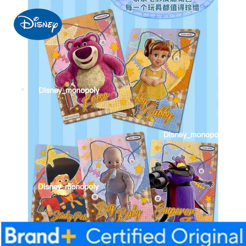 Disney Card.fun Genuine Toy Story 30th Anniversary - Woody Playful Life Series Collectible Cards Anime Peripheral Gift Toys H260129 H260129