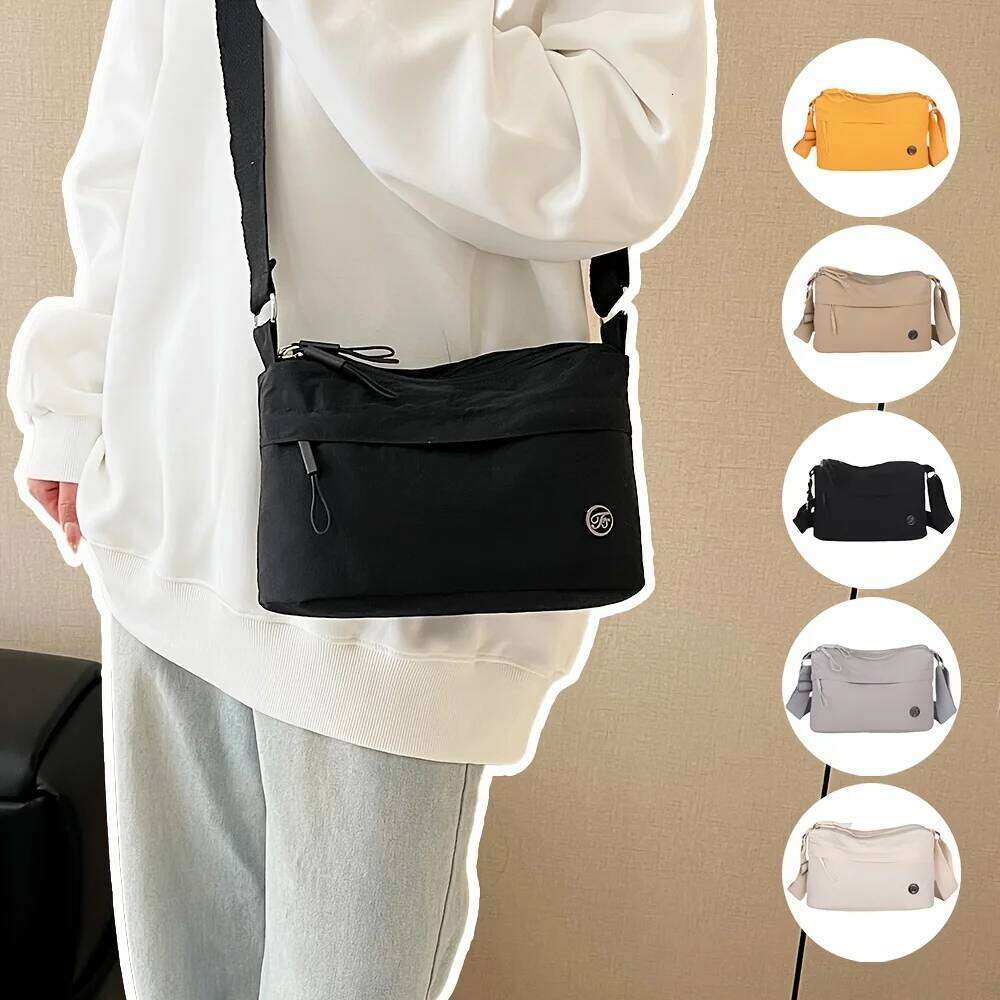 New Women's Crossbody for Commuting, Lightweight, Large Capacity, Fashionable, Multifunctional, Multi Pocket Shoulder Bag XJ260129