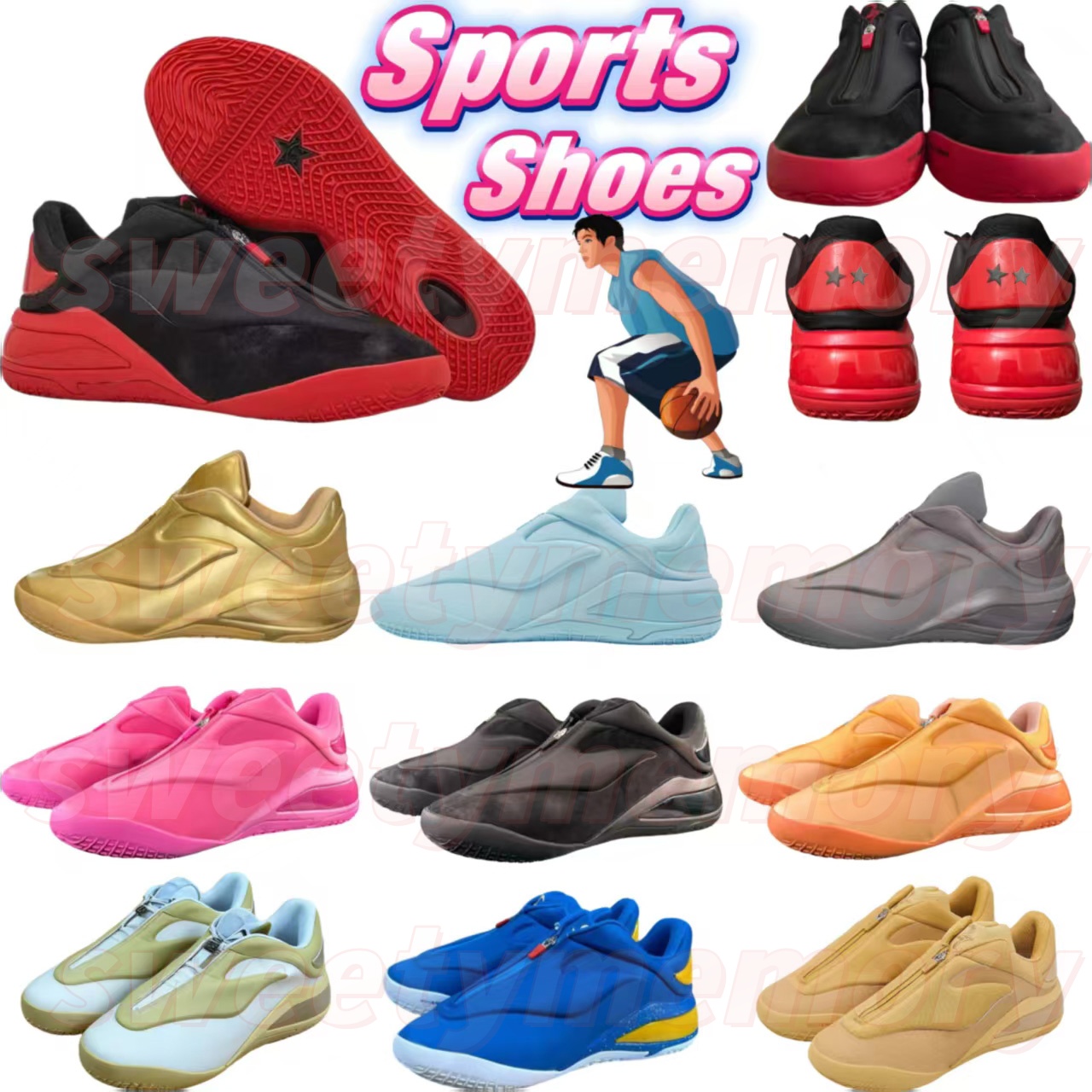 SHAI 001 trainers Basketball Shoes Mens Charm Black Masi Blue Ares Gray Butter Hail Clay Men Sports Sneakers Jogging Walking Platform shoe size 40-46