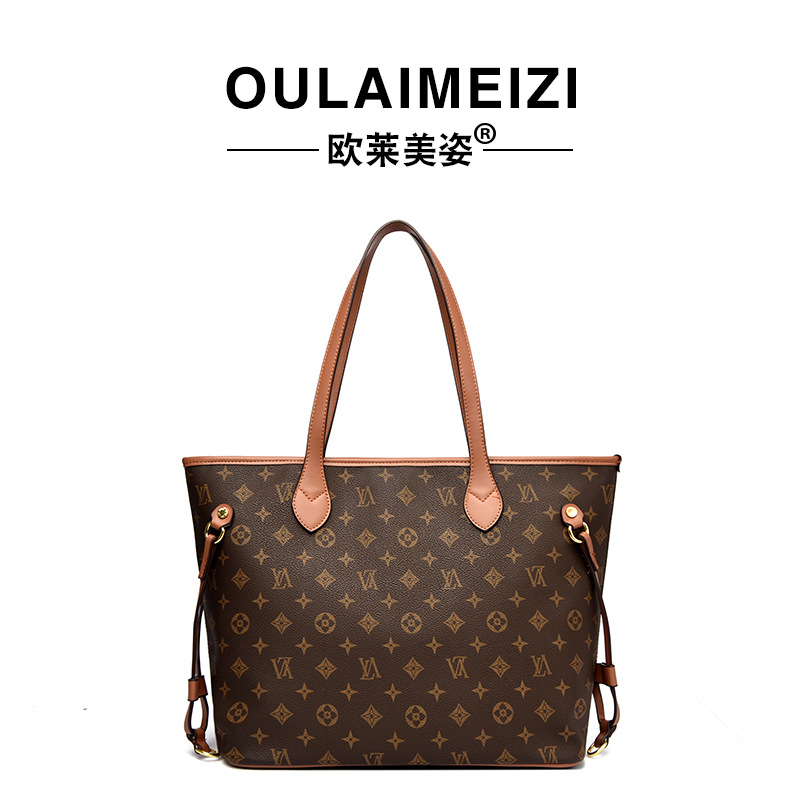 OULAIMEIZI designer Women's tote bags 2026 new style fashionable and niche design with a sense of luxury for summer large-capacity suitable for c