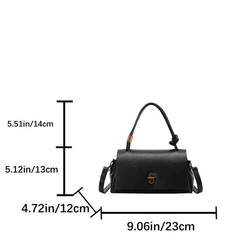 2025 New Retro Small Square for Women Korean Style Crossbody Messenger Fashion Casual Shoulder Bag Niche Texture Gift XJ260129