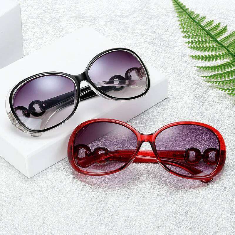 Oversized Women Oval Sunglasses Luxury Brand Fashion Sun Glasses Summer Outdoor Leisure Rectangle Eyewear UV400 Gafas De Sol H260129
