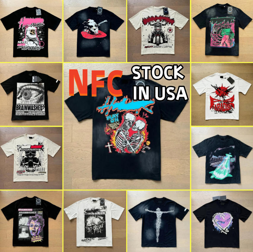 Mens T Shirt Designer Shirt Summer Shirts Fashion Graphic Tee Hip Hop Short Sleeve tshirt Washed Fabric Street Graffiti Letter Loose mens clothing