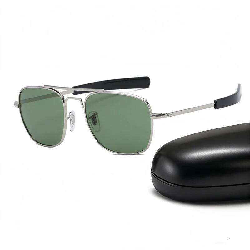 AO Aviation Men Women Retro Sunglasses Fashion Pilot American Optical Cool Sun Glasses Unisex UV400 SunShades Gafas 2025 H260129