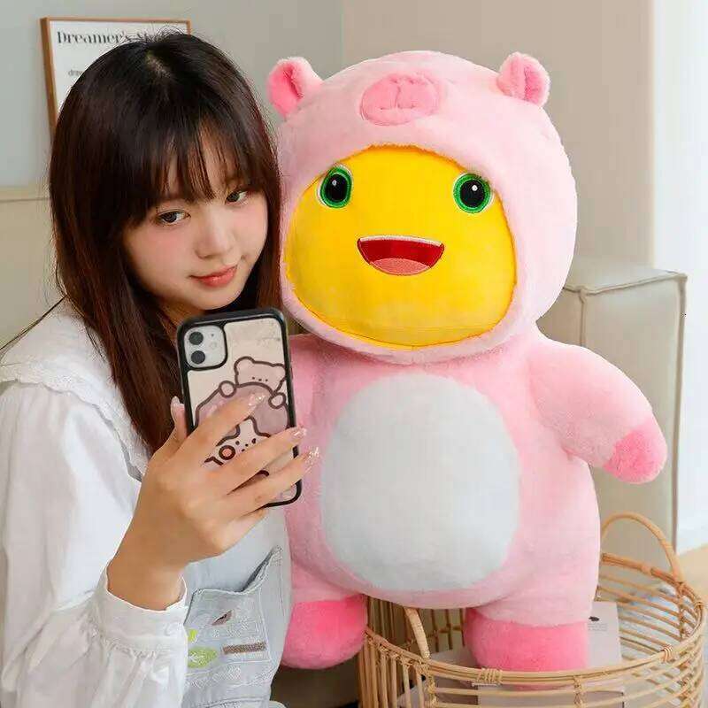 38/50cm New Simulation Chubby Milk Dragon Stuffed Plush Toy Cartoon Anime Cute Pillow Children's Birthday Gift Fun Doll Y260128