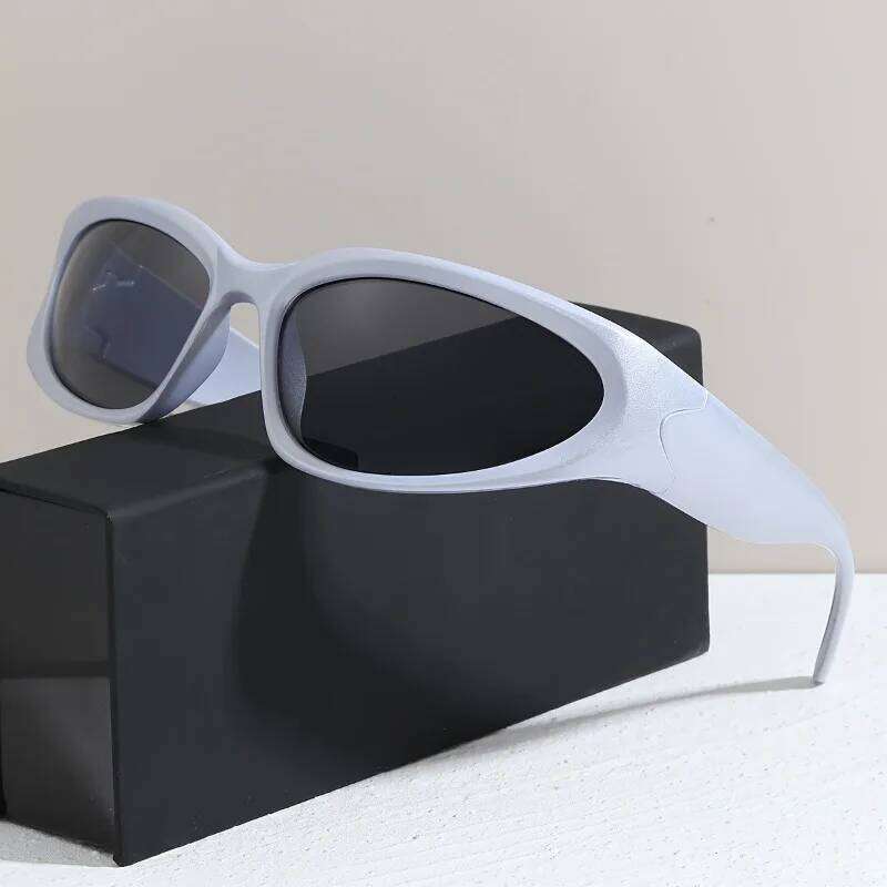Cyberpunk Futuristic Glasses Tinted Lenses for Street Fashion Festive Events Unisex Men Women Festival Gear Edgy Style H260129