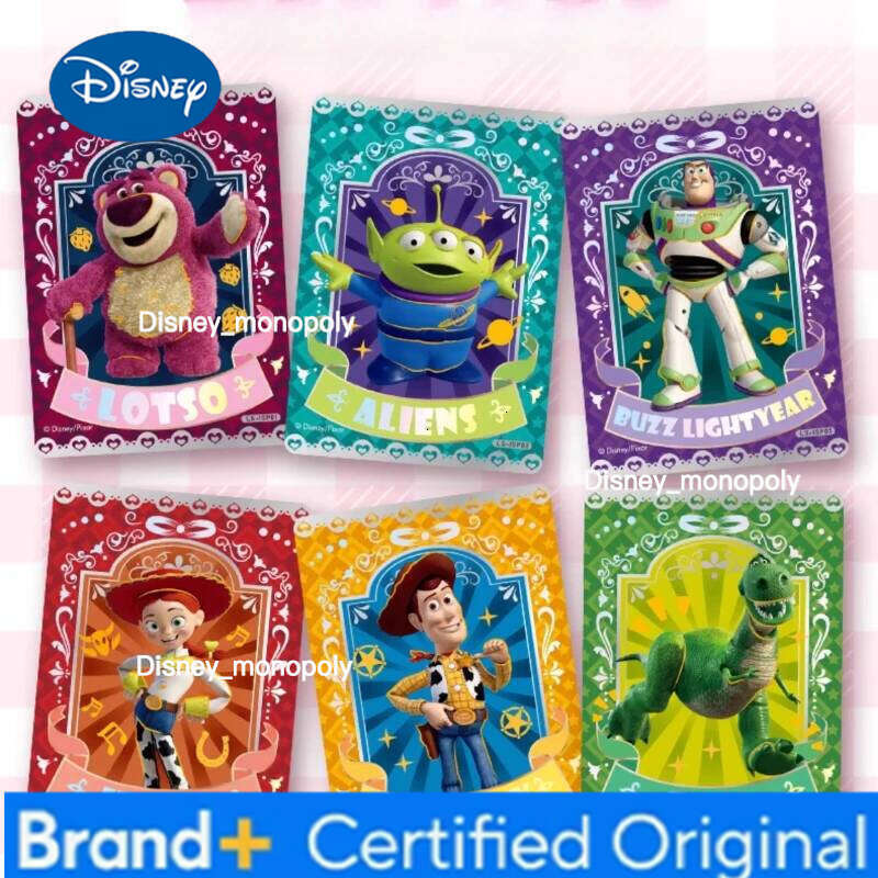 Disney Card.Fun Official Genuine Lots-o'-Huggin' Bear Card Animation Cartoon Collect Games Peripheral Children Toy Holiday Gift H260129