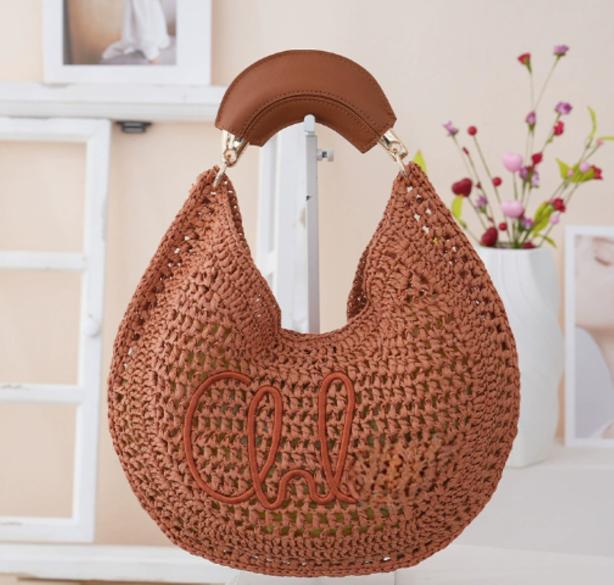 Luxury Designer Bag Tote bag Straw Bag Big Capacity Travel Shopping bag women Handbags Knitting Letter Shoulder bags Beach Lady Party Vacation