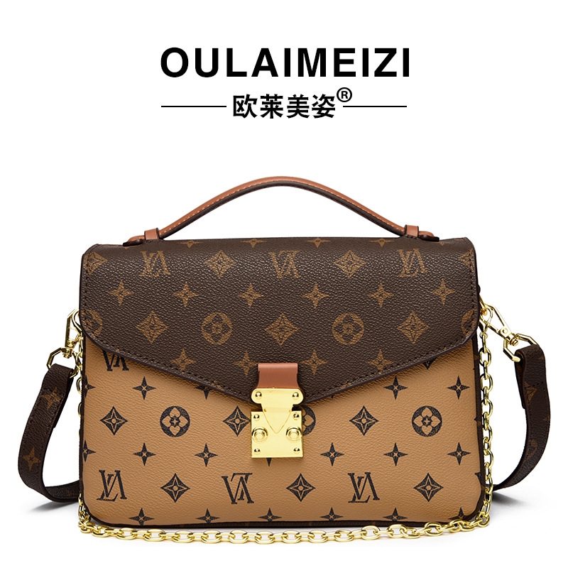 OULAIMEIZI Designer Bag 2025 New Fashionable Boston Bag Womens Retro Versatile Single Shoulder Cross body Bag