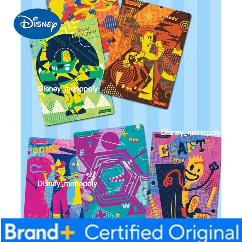 Disney Card.fun Genuine Toy Story 30th Anniversary - Woody Playful Life Series Collectible Cards Anime Peripheral Gift Toys H2601291
