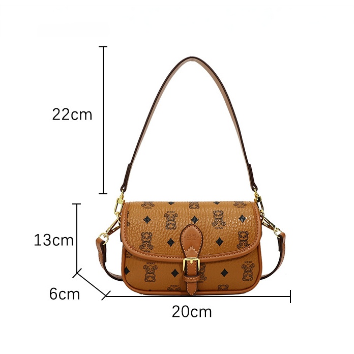 New style light luxury underarm bag, Fashion shoulder messenger bag, high-end ladies small square bag