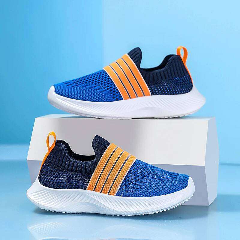 Children Casual Sneakers Comfortable Lightweight Mesh Breathable Walking Soft Outdoor Flat Tennis Shoes for Kids Y260128
