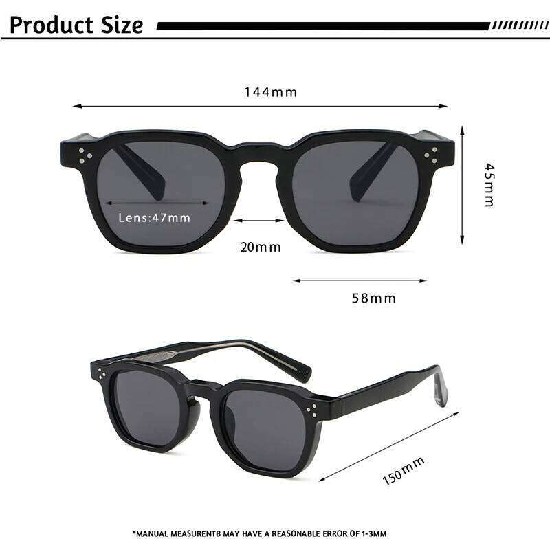 CATERSIDE Retro Punk Men Sunglasses Small Frame Square Personalized Design Sun Glasses Women Travel Party Business Festival Gift H260129
