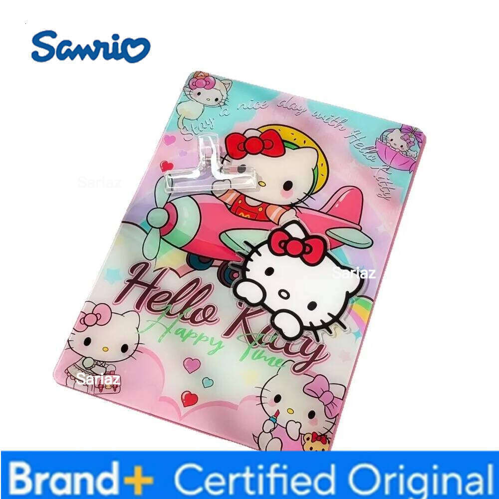 Sanrio Hello Kitty Clipboard Acrylic Cartoon Ins Style Student Homework A4 Test Paper Clip Multi Function Folder Writing Pad H260129