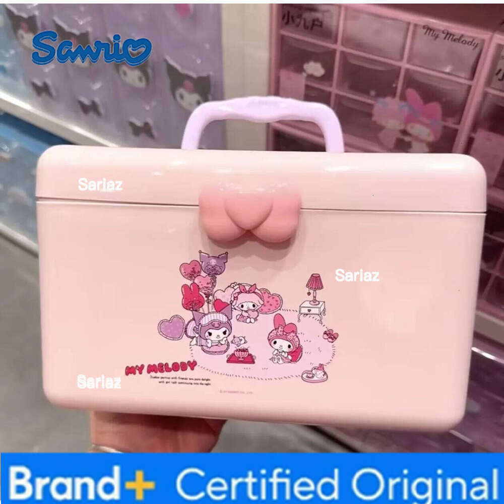 Sanrio New Tool Shape Box Cartoon Hellokitty Storage My Melody Peripheral Large Capacity Desktop Organizing Boxs H260129 H260129