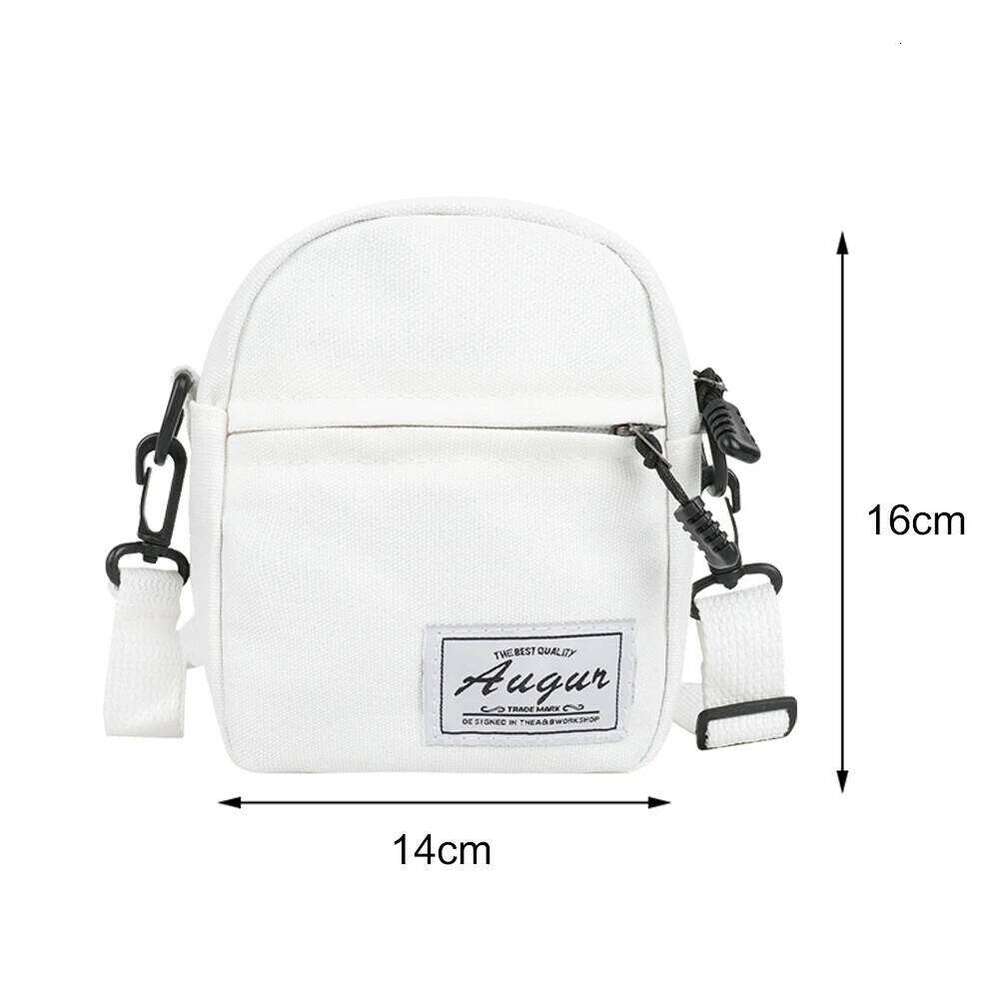 Canvas Patchwork Crossbody Women Mini Wallet Bags Fashion Cell Phone Messenger Shoulder Bag XJ260129