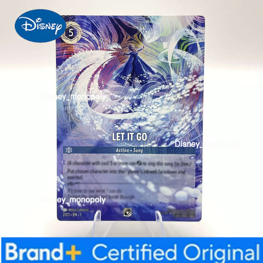 Disney PROXY Lorcana Promo 5 PCS Regular Cards BAYMAX RAPUNZEL KUZCO CINDRELLA LTE IT GO TCG Game Collection Card H260129