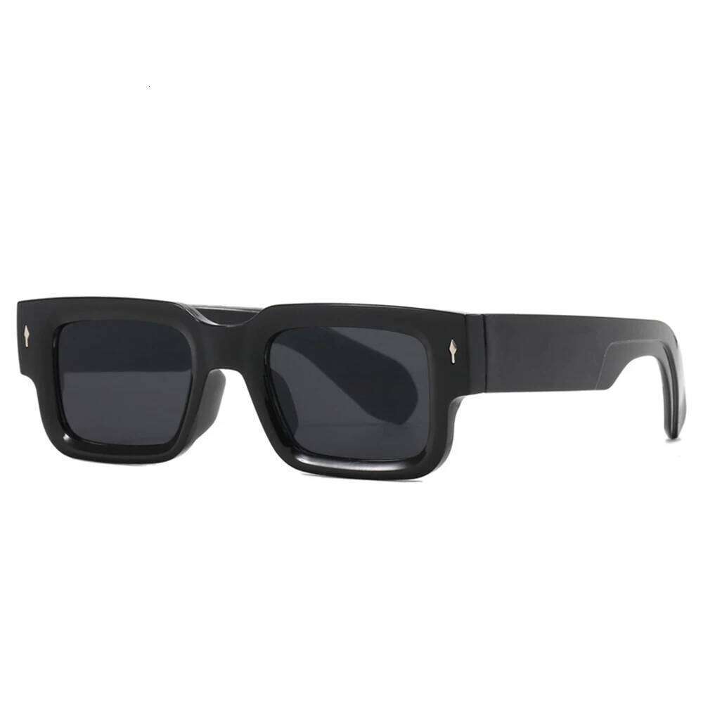 Retro Men Square Sunglasses For Women Vintage Luxury Rivet Designer Sun Glasses Fashion Arrow Shades UV400 Eyeglasses H260129