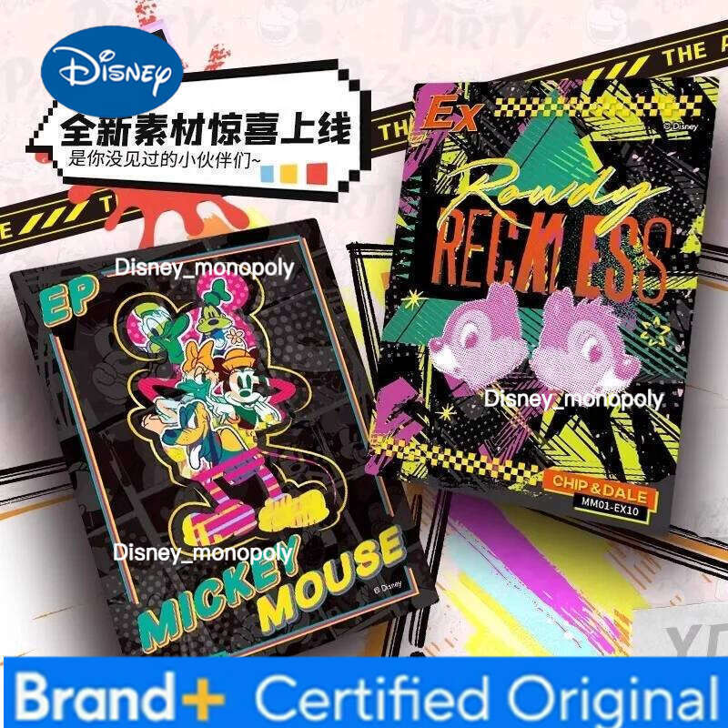 Disney Card Fun Genuine CardsTimeless Commemoration Collection Cards New Product Donald Duck Minnie Anime Peripheral Gift Toy H260129