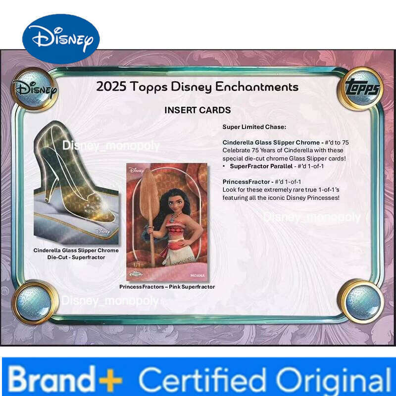Disney 2025 New Topps Wonder Value Box Limited Collection Card LOOK FOR NUMBERED PARALLELS H2601291
