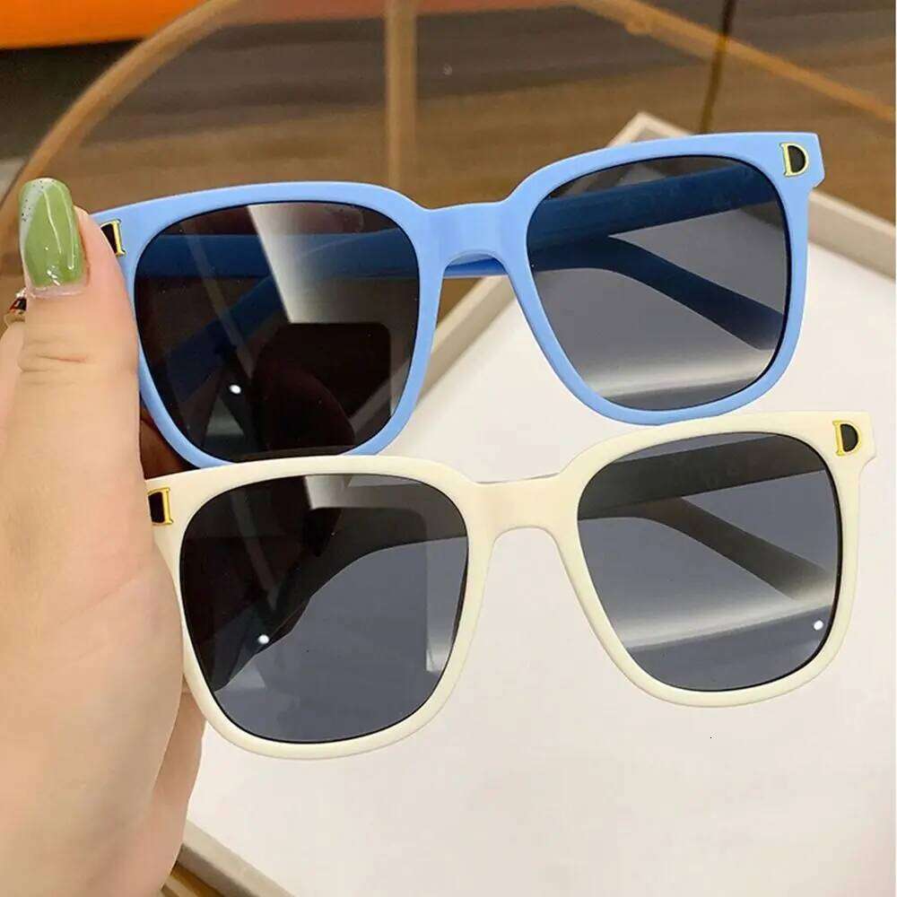 Fashion Outdoor Square Frame UV 400 Foldable Sunglasses Travel Goggle for Toddler Boys and Girls H260129