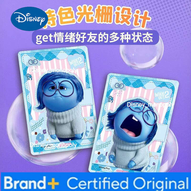 Disney Card.Fun Genuine 37th Anniversary Series Inside Out 2 CUte Stitch Zootopia Collection Limited Combo Card Gifts H260129