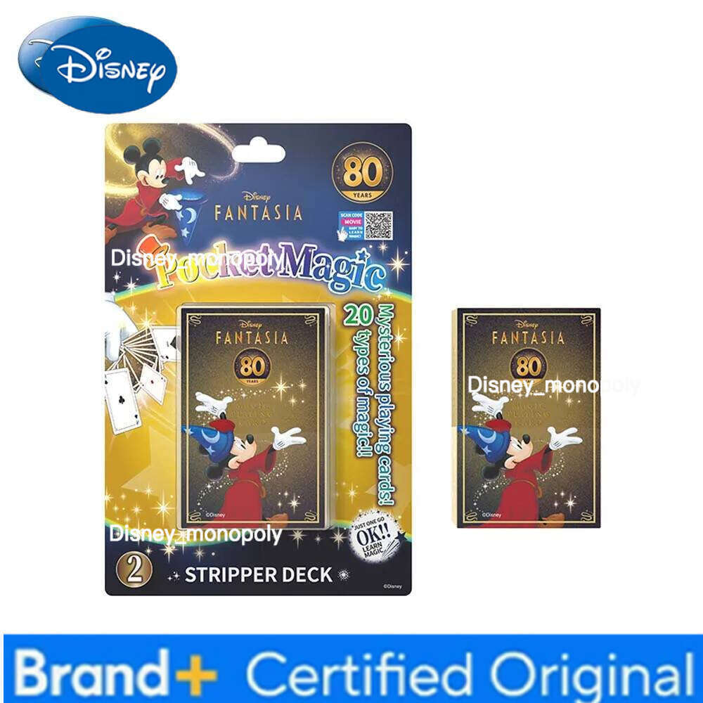 Disney 2 Styles Official Licensed Mickey Frozen Magic Playing Cards Christmas Party Trick Holiday Gift Fan H260129
