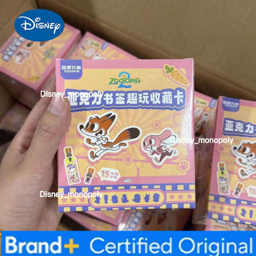 Disney Hot Sale Original CARDFUN Zootopia2 Collectible Judy Hopps Nick Wilde Trading Card Movie Anime Cards Birthday Gift H260129 H260129