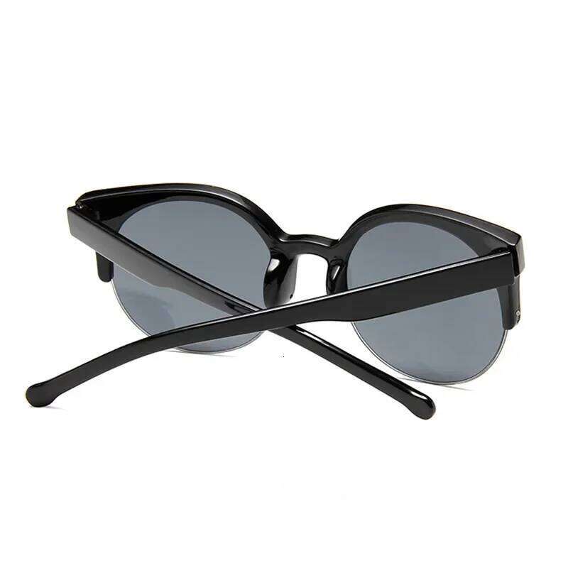 Cat Eye Sunglasses Women Fashion Ladies Vintage Sun Glasses Female Round Circle Sexy Retro Oculos De Sol Feminino UV400 Points H260129