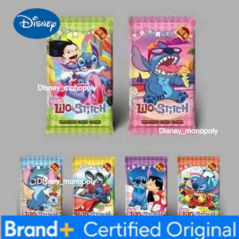 Disney 2026 Hot Game Card Interstellar Collection Is The Best Collectible Gift for Children Cute Stitch Cards H2601291 H2601291