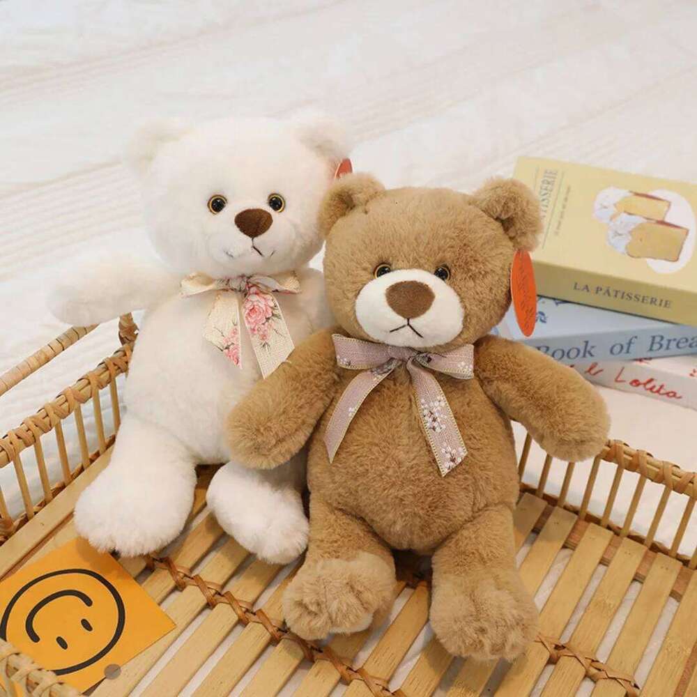 Genuine plush toys, cute bears, bear dolls, birthday gifts, sleeping doll ornaments Y260128