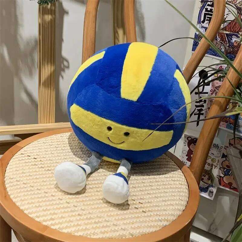 Anime Plush Doll super cute Ball plush Stuffed Pillow Kawaii Volleyball Props Shoyo toy Room Decoration soft Gift Y260128
