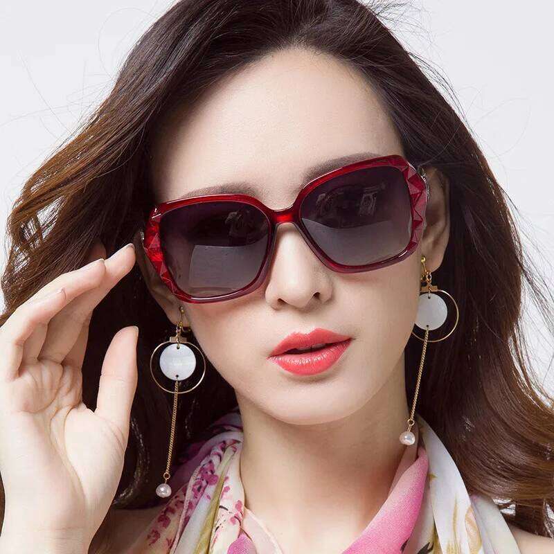 New Large Frame Square Sunglasses Women's Fashion Sun Glasses Women Classic Vintage Eyewear UV400 Oculos De Sol H260129