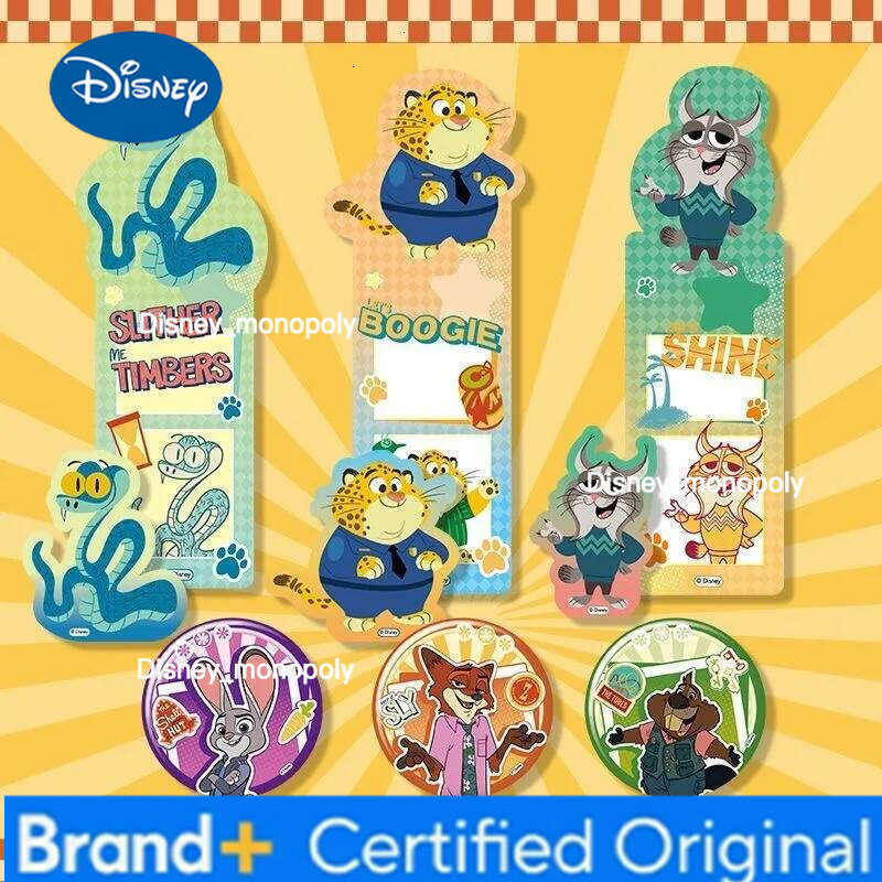 Disney Card.fun Zootopia 2 Commemorative Collectible Nick Wilde & Judy Hopps Movie Series Anime Peripheral Trading Cards Gift Toy H260129