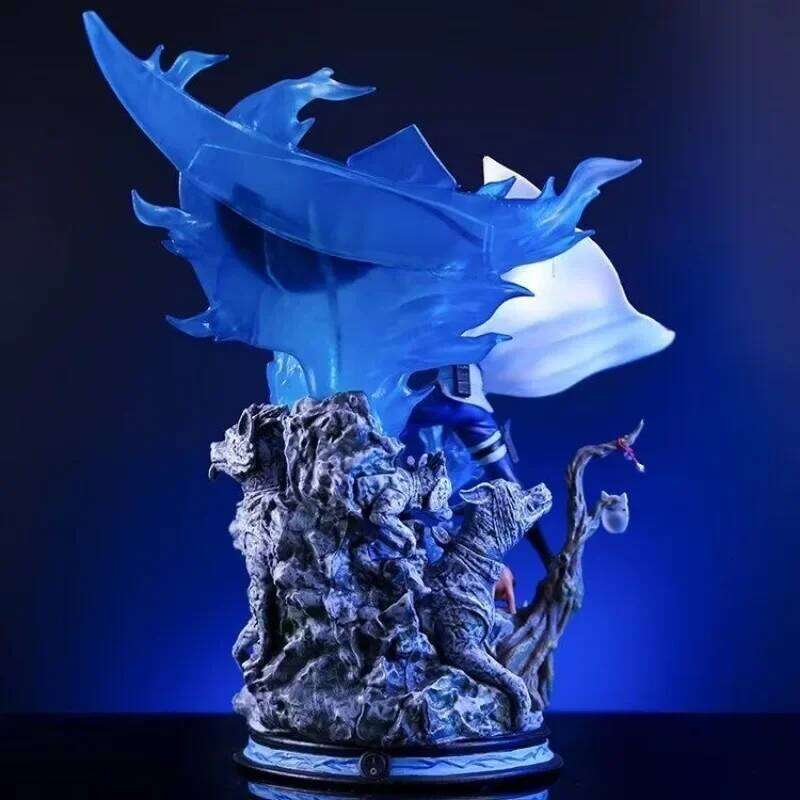 28cm Pvc Naruto Gk Anime action Hatake Kakashi toy Figure Statue Ornament Collection Model Decora Figurine Christmas gift Z260129